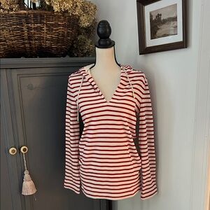 Tory Burch Stripe Tunic Pullover